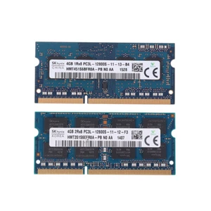 1PC HMT451S6BFR8A-PB 4G DDR3L 1600 Notebook Memory Module Low Voltage 1.35V~ - Afbeelding 1 van 14