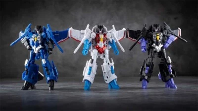 New Transform toy IF EX-27G Skywarp Starscream Thundercracker Figure in stock - Image 1 of 4