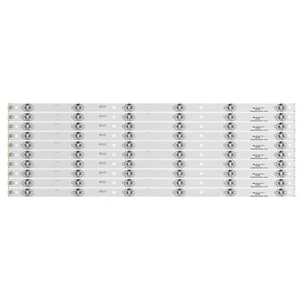 10pcs LED Backlight Strips For LC-55N6000U 55H7B2 SVH550AF2_6LED_REV01_140919 - Picture 1 of 8