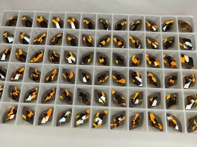 Swarovski Copper Orange Crystal Diamond 2709 8.0 mm   - Image 1 of 3