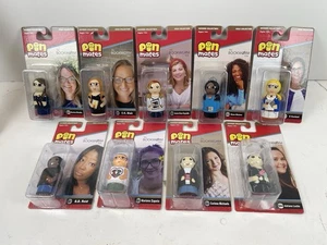 Pin Mates The Bookworm Box Wooden Collectible Lot Of 9 New Book Authors Awesome! - Bild 1 von 13