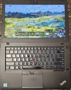 Lenovo Thinkpad T460 14" Core i5 256GB SSD 16GB RAM w/ Webcam WIN 11 - Picture 1 of 18