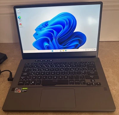 ASUS ROG ZEPHYRUS G14 GA401I 512GB HDD AMD R7 4800 HS 14" Laptop 16GB RAM Boxed - Image 1 of 4
