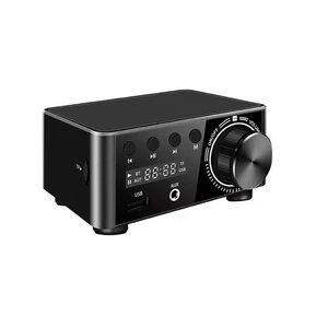 DC 9V-24V High Quality Bluetooth 5.0 Class D Stereo HiFi Mini Audio Amplifier - Picture 1 of 20