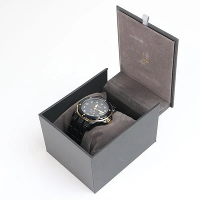 Bulova Marine Star Quartz Diamond Black Stainless Steel Men's Watch 98D176 - Image 1 of 4