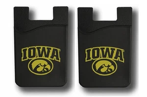 Iowa Hawkeyes NCAA Cell Phone Wallet 2 Pack - Picture 1 of 2
