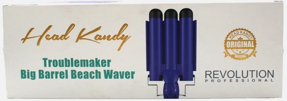 Head Kandy Troublemaker Big Barrel Beach Waver - Waver de pelo profesional Foto 1 de 4