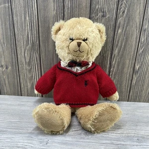 Polo Ralph Lauren Teddy Bear Plush Vintage 2007 Stuffed Animal - Picture 1 of 14