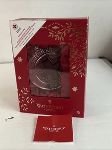 2015 Waterford Crystal Red Cross Ornament Slovenia - Picture 1 of 5