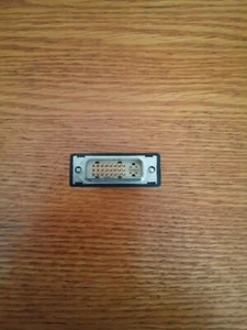 Foxconn DVI-I 24+5 Pin Male DVI to Female VGA Video Adapter, Black - Picture 1 of 8