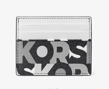 Michael Kors Cooper Graphic Logo Tall Card Case NWT🎁