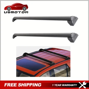 Barra transversal para portaequipajes de techo superior de 2 piezas para base Saturn Vue 2002-2007 de 4 puertas - Imagen 1 de 10
