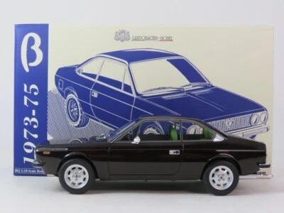Laudoracing Lancia Beta Coupe 1.6 - 1.8 brown 1973 1/18 LM188C - Immagine 1 di 4