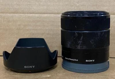 SONY SEL1855 E 18-55mm f/3.5-5.6 OSS E-MOUNT LENS- MOLD INSIDE OF LENS-USED. - image 1 of 4