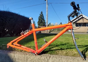 KLEIN PINNACLE Frame & Fork MTB Gravel Deore XT SUNTOUR SAKAE DIA COMPE #ROCE6 - Picture 1 of 16
