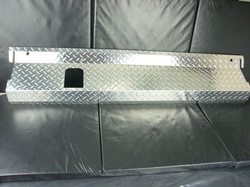 Diamond Plate Aluminum Tailgate Protector For 1966-1977 Early Ford Bronco - Silver 12 thumbnail image