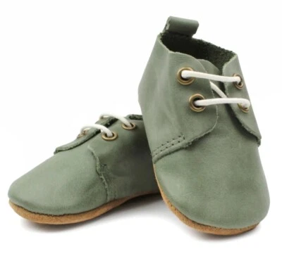 Piper Finn, SAGE-OX-2 Sage - Oxford verde de caña baja - suela suave talla 2 Foto 1 de 2