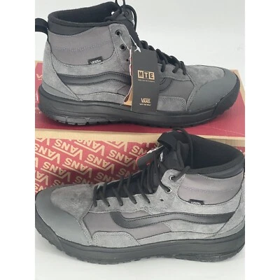 VANS Sneaker UltraRange Exo Hi Sneaker Boots Pewter Black Gray Men's 7 New - Image 1 of 4