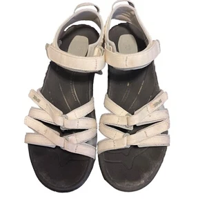 Teva Tirra Sandals Womens Size 10 Straps Adjustable Comfort White 4266 - Picture 1 of 4