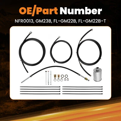Nylon Fuel Line Replacement Kit  For  Chevrolet GMC 1988-97 K1500 K2500 K3500 - Изображение 1 из 4