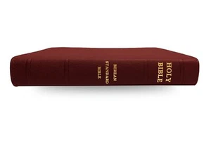 HOLY BIBLE BEREAN STANDARD BIBLE - GENUINE LEATHER - TOSCA COWHIDE GARNET - Picture 1 of 1