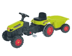 Playtive Trettraktor Fahrzeug Kindertraktor Anhänger Tretfahrzeug Traktor - Bild 1 von 4
