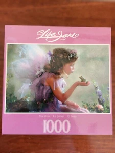 Lisa Jane The Kiss 1000 Piece Jigsaw Puzzle Fairy and Frog Sure-Lox New Sealed - Picture 1 of 1