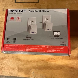 Netgear Powerline 500 NANO XAVB5101 - 100PAS NEU VERSIEGELT - Bild 1 von 4