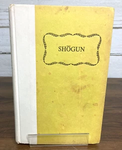 SHOGUN A Novel of Japan Volume 1 James Clavell 1975 VTG Yellow Hardcover Book - Picture 1 of 7