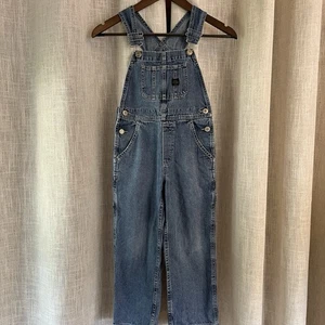 Lucky Brand Mädchen Denim Overall Distressed Blau 6 Grunge Western Relaxed Freizeit - Bild 1 von 9