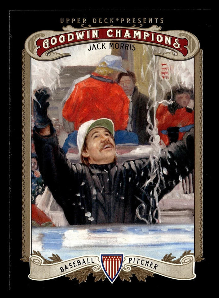Jack Morris 2012 Upper Deck Goodwin Champions #75 BASEBALL *169 - Image 1 of 2