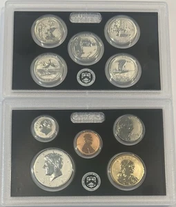 Juego de prueba reverso plata San Francisco Mint 2018 - Imagen 1 de 10