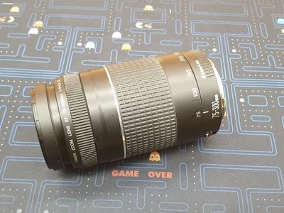 Canon EF 75-300mm f/4-5.6 III Lens WORKS READ,SL11 - Image 1 of 4