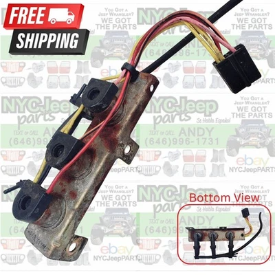 Jeep Wrangler YJ 87-90 4.2 6 Cyl Pulse Vacuum Solenoid Switch Factory 33001945 - Image 1 of 4