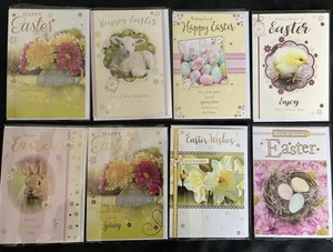 Osterkarten Paket 8 gemischte Karten - Bild 1 von 7