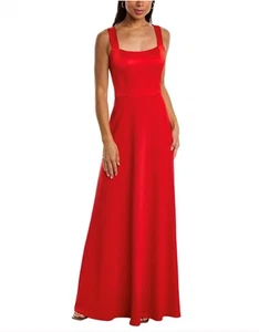 Mikhael Aghal Red Gown Mazi Dress 6 NWT $920 - Picture 1 of 1