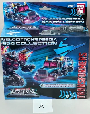 Transformers Legacy Velocitron Speedia 500 Universe Scourge Leader Class New - Image 1 of 3