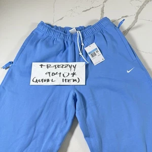 $100 Mens Size M Nike Sportswear Solo Swoosh Heavyweight Fleece Pants DX1364-412 - Picture 1 of 15