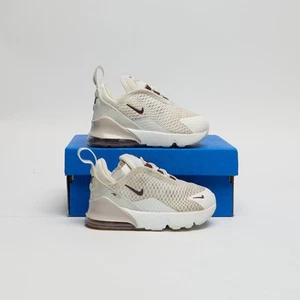 NIKE Air Max 270 Infant White SIZE 5.5 Trainers - Picture 1 of 6