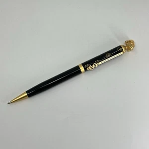 Vintage selten schwarz & gold Colibri Dagobert Duck Geld Stift Disney - Bild 1 von 6