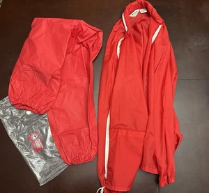 Vintage Indiana Hoosiers Game Day Fan Rain Pants Windbreaker Jacket IU 70’s 80’s - Picture 1 of 7