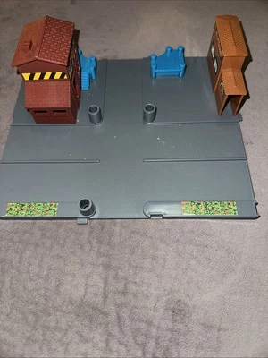 Nice Hot Wheels Mega City 2007 Single Block Brown Seaport Play Set 2258UX! - Image 1 of 4