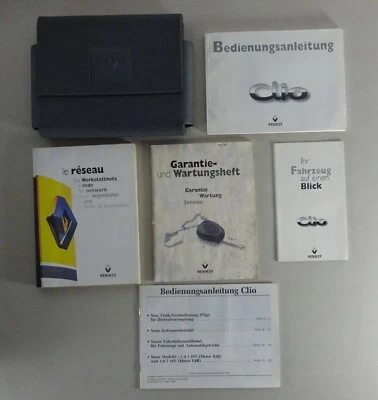 Carpeta De Documentos + Manual De Operación / Guía Renault Clio De 09/1998 - Imagen 1 de 2
