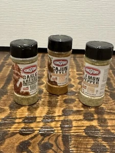 Kingsford Cajun Style, Lemon Pepper,  Garlic All-Purpose Seasoning Spice 2.75oz - Picture 1 of 7