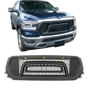 Se adapta a Dodge Ram 1500 2019 2020 parrilla delantera con letras y luz - Imagen 1 de 6