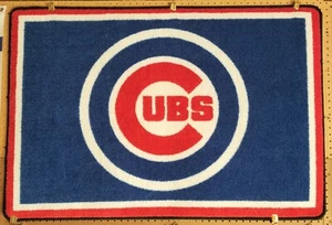 Chicago Cubs Spirit Rug 5'4" x 3'10" Officially Licensed MLB Rug - Picture 1 of 1