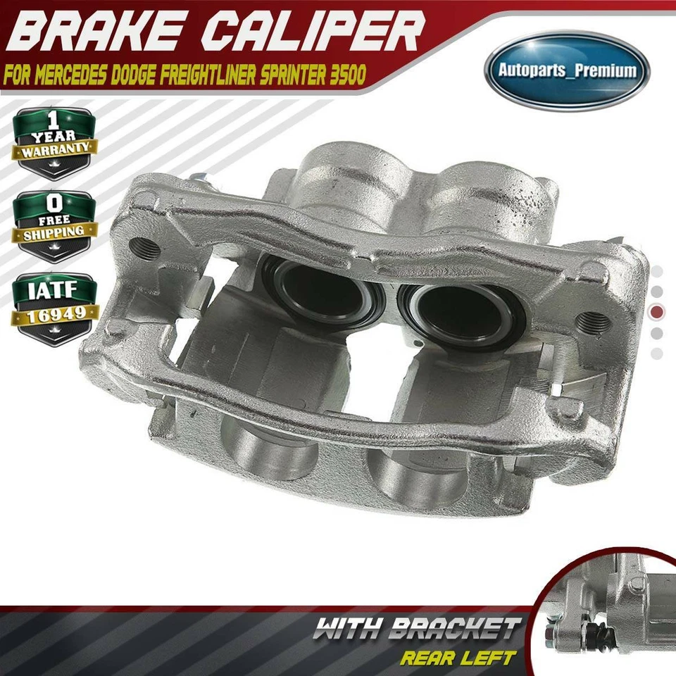 Pinza de freno de disco trasera izquierda Mercedes-Benz Dodge Freightliner Sprinter 3500 Foto 1 de 4