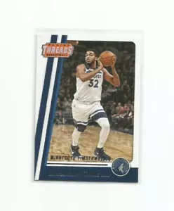 KARL -ANTHONY TOWNS (Minnesota) 2017-18 PANINI THREADS BASKETBALL CARD #55 - Picture 1 of 1