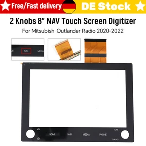 Radio Coche 8" NAV Pantalla Táctil Digitalizador Para 19-22 Mitsubishi Outlander 2 Botones - Imagen 1 de 8