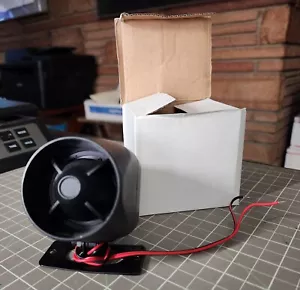 🚨Alarma Seguridad Mini SIRENA-2⚡12 Voltios DC 2.25"x2.25"x 2.62"⭐Muy Fuerte Tono Único - Imagen 1 de 6